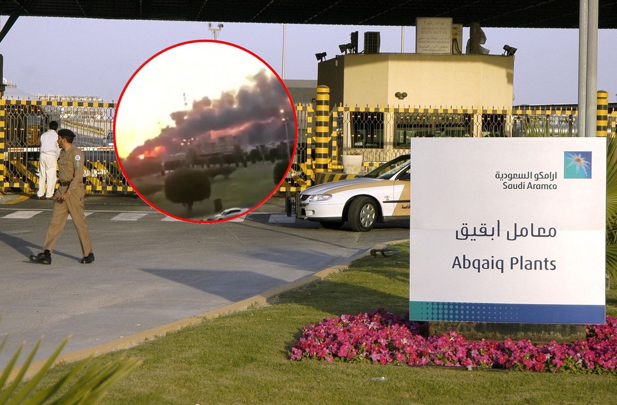 Abquaiq płonie. Pożar w jednej z największych rafinerii na świecie