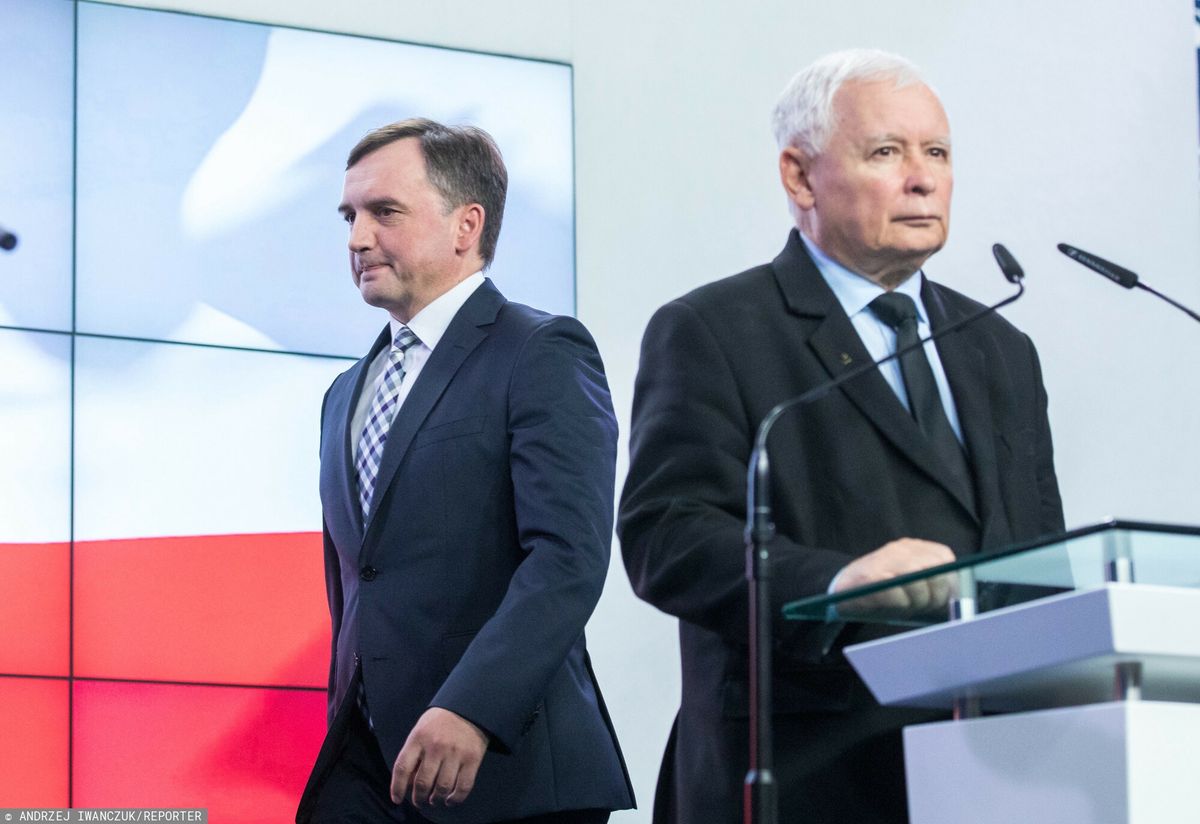 Kaczyński nie wytrzymał ws. KPO. "W tej rozgrywce Ziobro się nie liczy"