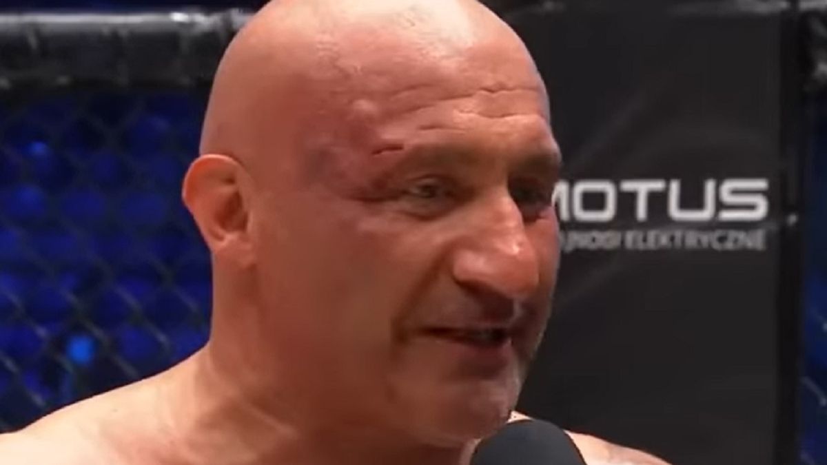 Materiały prasowe / CLOUT MMA / Na zdjęciu: Marcin Najman