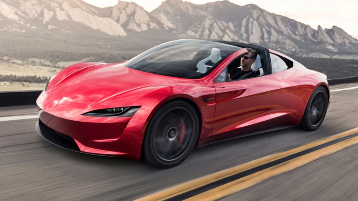 Nowa Tesla Roadster - wizualizacja