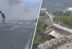 Przerażające wideo z Tajwanu. Budynki się kołysały