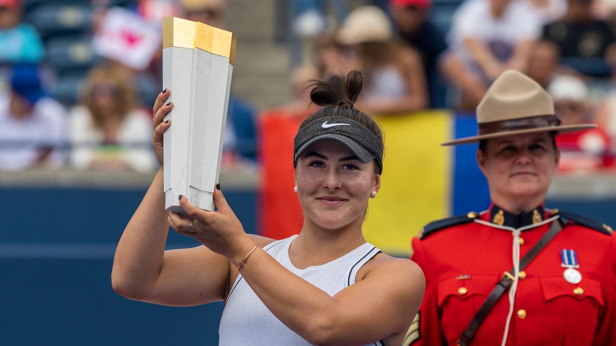 PAP/EPA / WARREN TODA / Na zdjęciu: Bianca Andreescu, mistrzyni Rogers Cup 2019