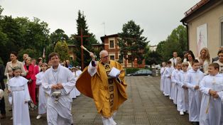 Niedzielna Pierwsza Komunia Święta w Bazylice Mniejszej w Krotoszynie