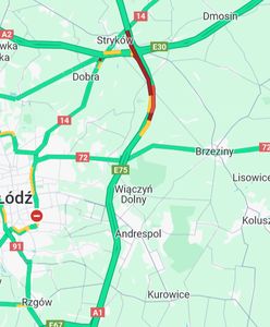 Wypadek na autostradzie. Zablokowana A1 w stronę Katowic