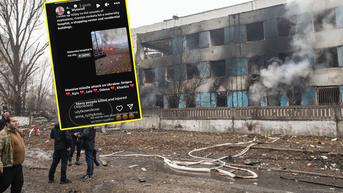 Zdjęcie okładkowe artykułu: Getty Images / ARSEN DZODZAIEV i Anna Ryżykowa/ Instagram / Na zdjęciu: Budynek szpitala w Dnieprze