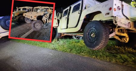 Amerykańscy żołnierze ranni. Bus uderzył w kolumnę wojskową na A2