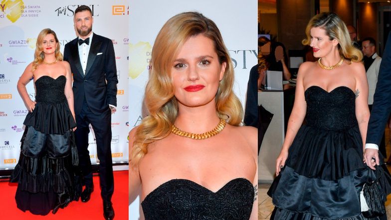 Zofia Zborowska i Andrzej Wrona na Gali Gwiazdy Dobroczynności