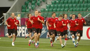 Czesi trenowali przed meczem z Polską