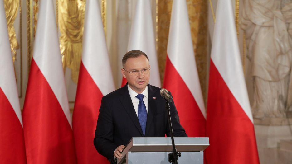 Andrzej Duda na naradzie BBN