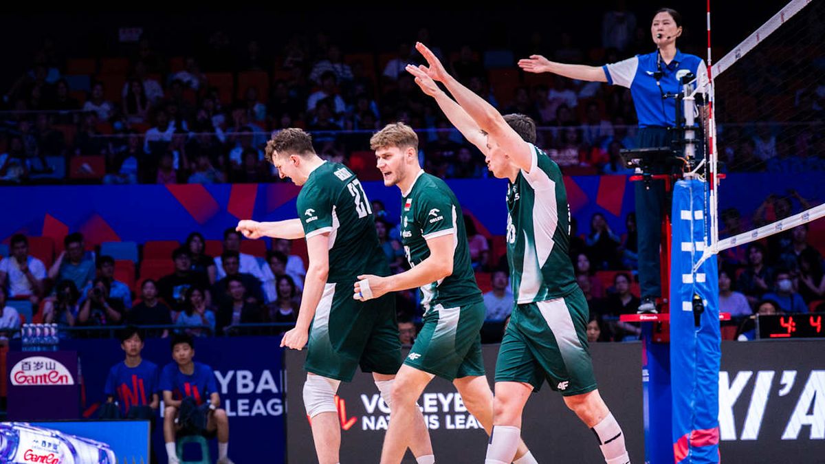 Materiały prasowe / VolleyballWorld / Reprezentacja Polski siatkarzy