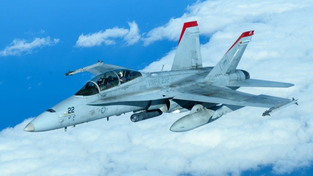 W piechocie morskiej dwumiejscowe F/A-18D są wykorzystywane głównie do zadań uderzeniowych, a drugi pilot jest operatorem uzbrojenia