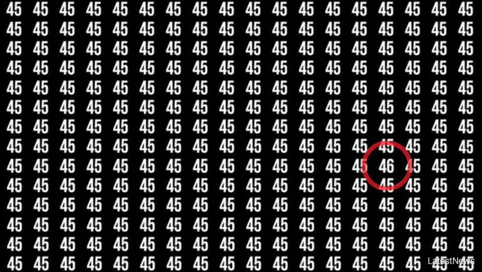 Find the number 46