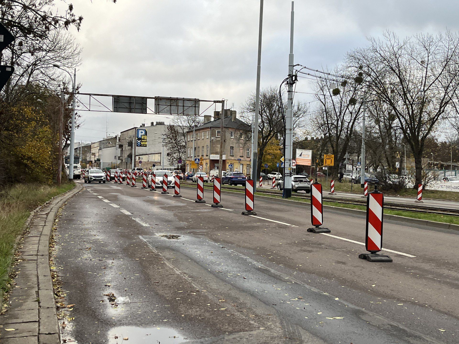 Remonty przy Rondzie Lotników Lwowskich