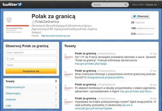 Twitter MSZ ze wskazówkami na zagraniczną podróż