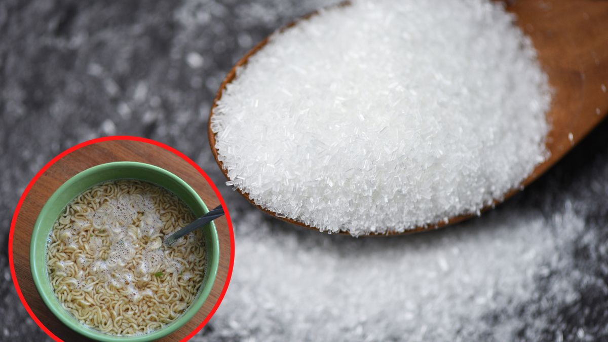 Glutaminian sodu występuje w owocach morza, mięsie, serach, a nawet grzybach