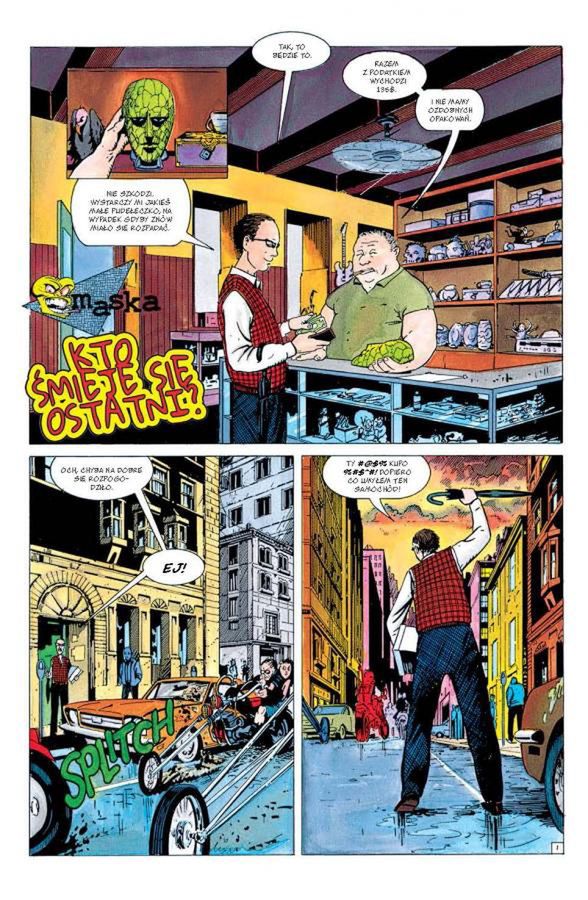 Maska, tom 1, wyd. Non Stop Comics, 2021 r.