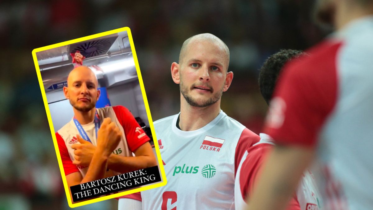 Zdjęcie okładkowe artykułu: WP SportoweFakty / Tomasz Kudala / Na dużym zdjęciu: Bartosz Kurek, w prostokącie: screen z wideo Volleyball World