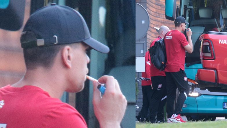 Wojciech Szczęsny przyłapany z papierosami