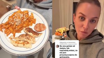 Anna Lewandowska uciera nosa internautce, udowadniając, że "NIE GOTUJE tylko od ŚWIĘTA". Narobiła wam smaku? (WIDEO)