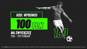 Promocja na Superpuchar Europy! 100 złotych za wygraną PSG albo Tottenhamu