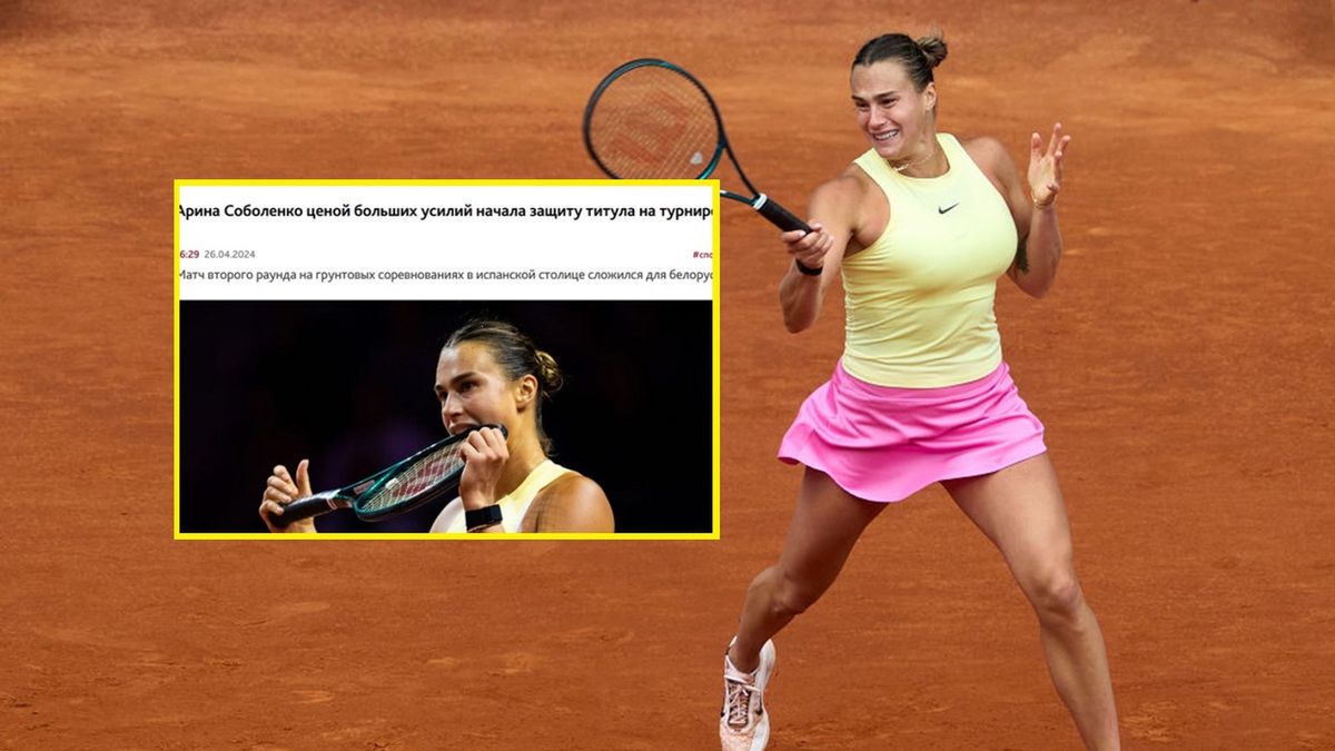 Getty Images / Manuel Queimadelos/Quality Sport Images/ / Na zdjęciu: Aryna Sabalenka