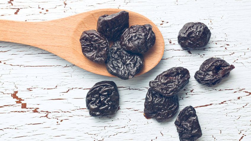 Suszone śliwki, na ciepło