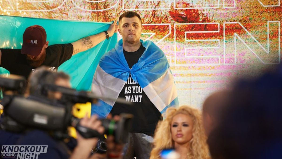 Zdjęcie okładkowe artykułu: Materiały prasowe / Knockout Boxing Night / Na zdjęciu: Sergiej Radczenko