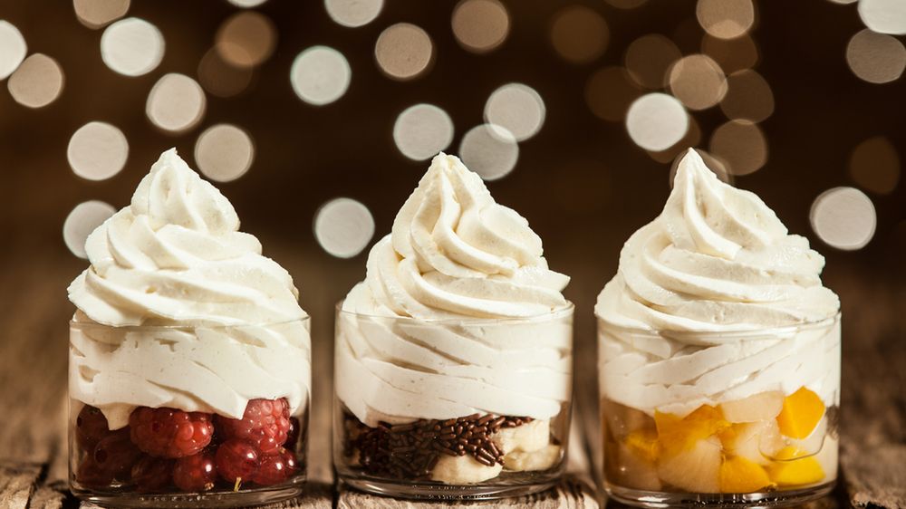 Mrożony jogurt waniliowy