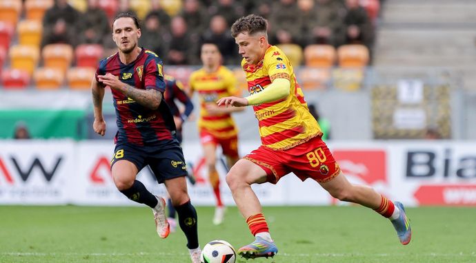 Piłka nożna: PKO BP Ekstraklasa - mecz: Pogoń Szczecin - Jagiellonia Białystok