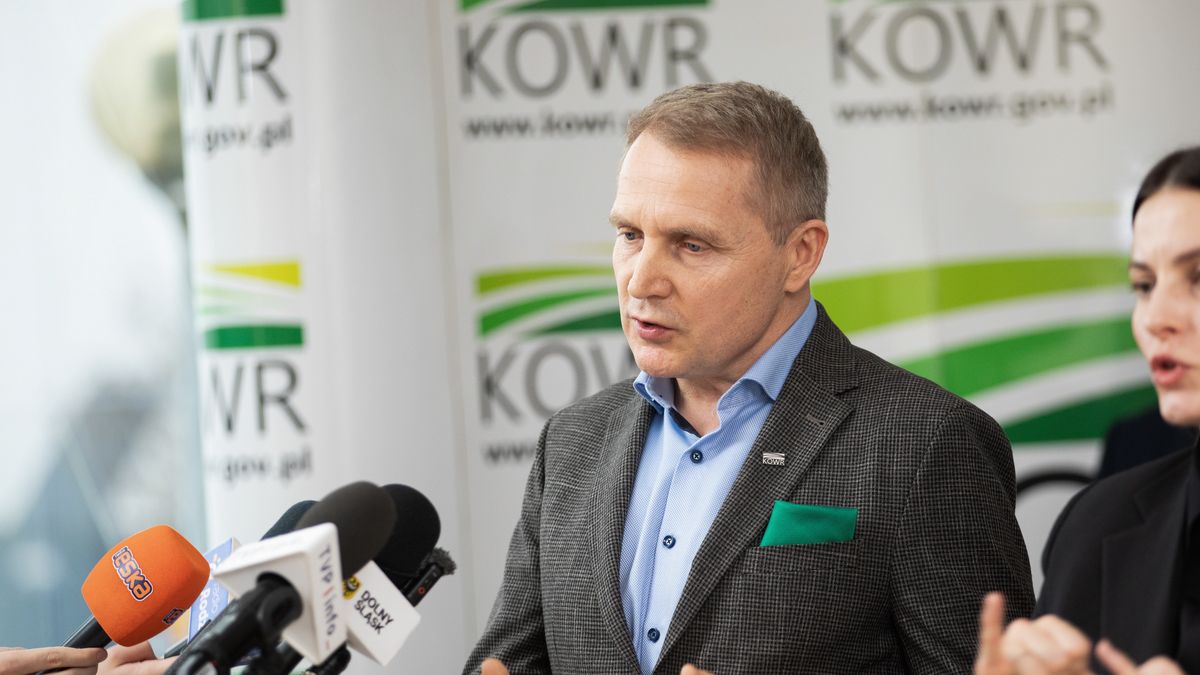 Dyrektor generalny KOWR Henryk Smolarz