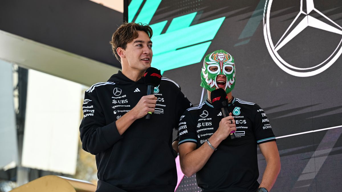 Materiały prasowe / Mercedes / Na zdjęciu: George Russell (z lewej) i Andrea Kimi Antonelli