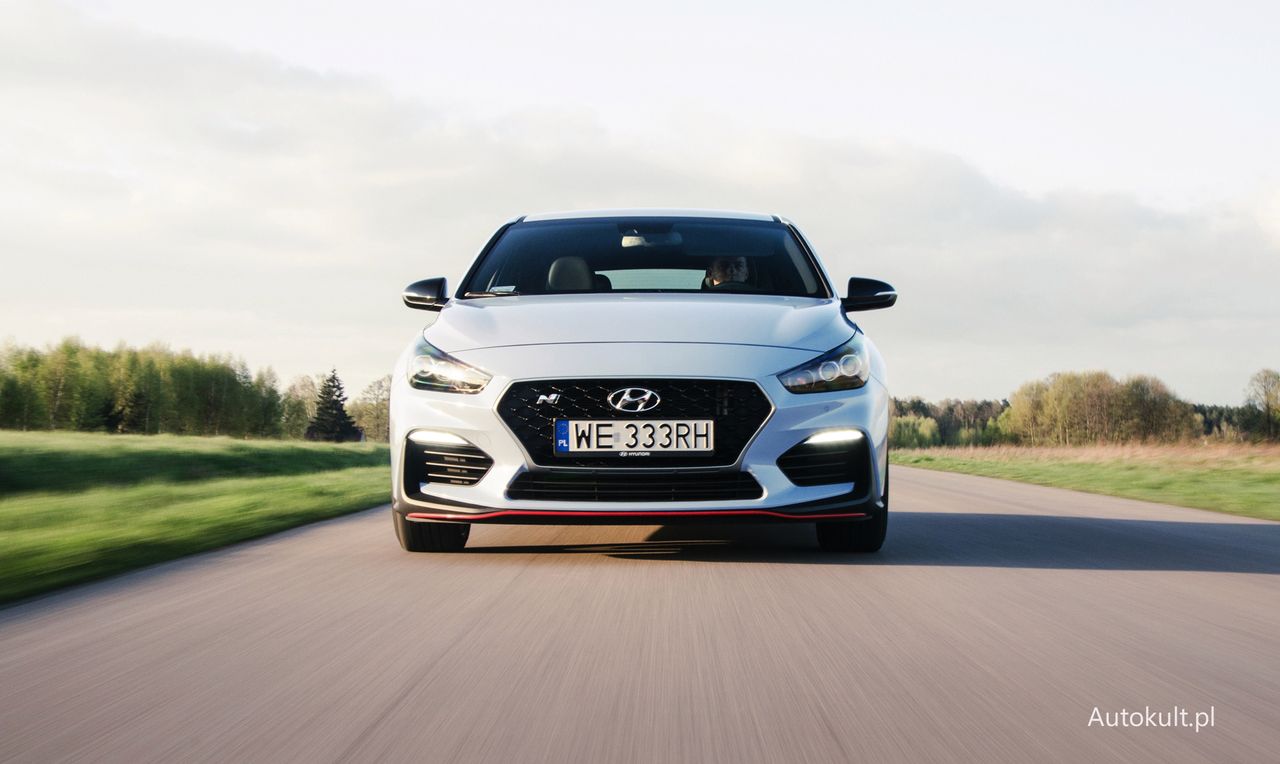 Hyundai i30 N Performance czuje się najlepiej na bocznych drogach