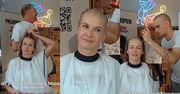 To nie koniec. Edyta Pazura też OGOLIŁA SIĘ NA ŁYSO! W zbiórce Łatwoganga właśnie stuknęło 50 MILIONÓW ZŁOTYCH