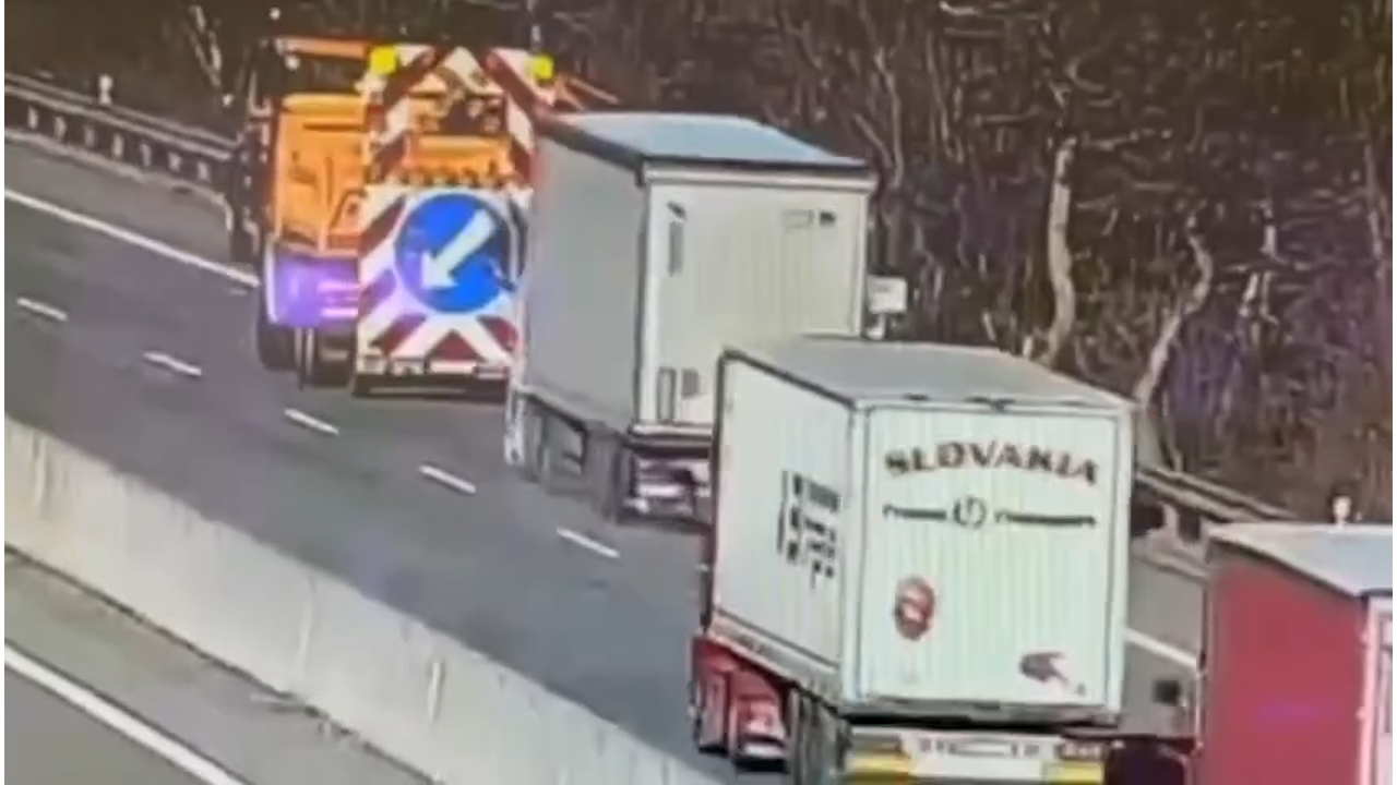 Tragiczny wypadek na słowackiej autostradzie. Wszystko nagrały kamery