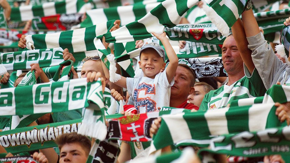 WP SportoweFakty / Agnieszka Skórowska / Na zdjęciu: kibice Lechii Gdańsk
