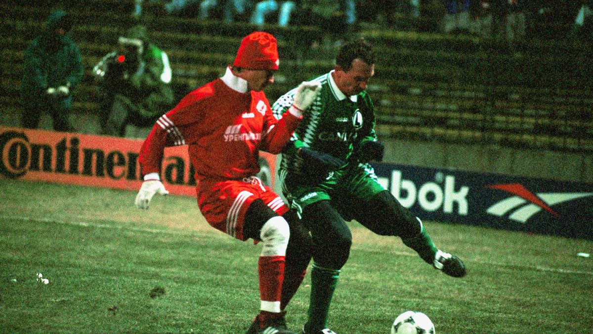 mecz Legia - Spartak w 1995 roku