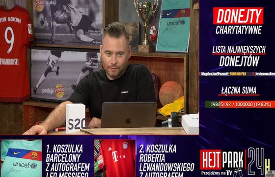 Krzysztof Stanowski przez dobę prowadził "Hejt Park", zebrał ponad 340 tys. zł na cele charytatywne