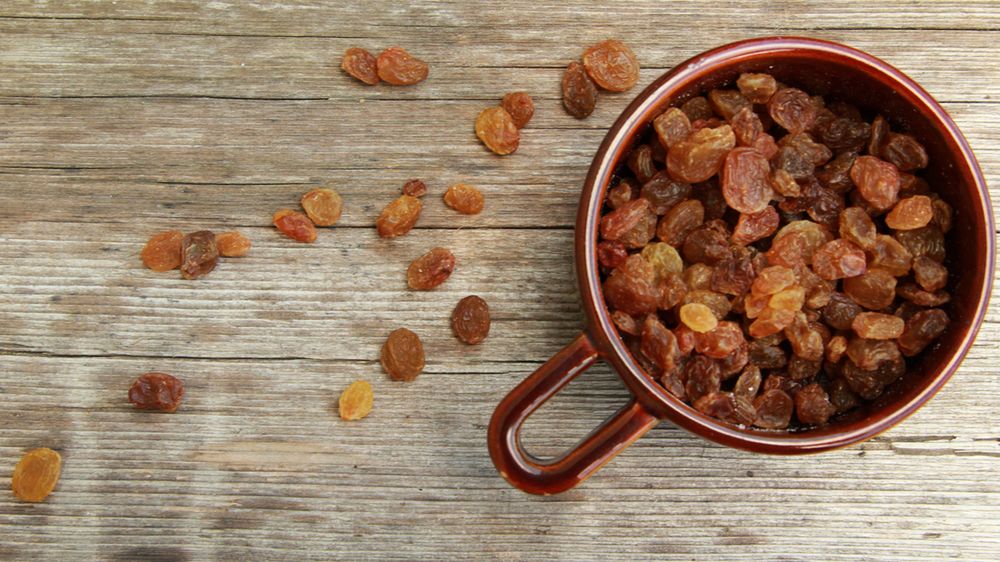 Rodzynki -  właściwości, kalorie, wartości odżywcze