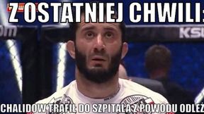 Chalidow nabawił się odleżyn? Zobacz najlepsze memy po gali KSW 35