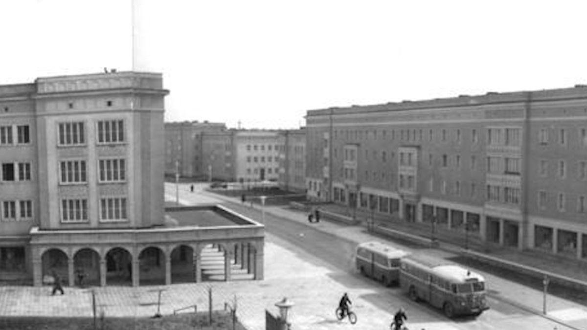 Stalinstadt w 1955

