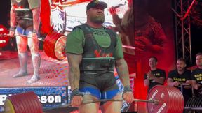 Nie do wiary. Podniósł w martwym ciągu ponad... pół tony!