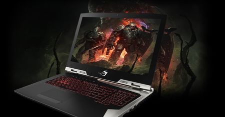ASUS ROG G703GI - pierwszy laptop z nowymi procesorami Intel Coffee Lake
