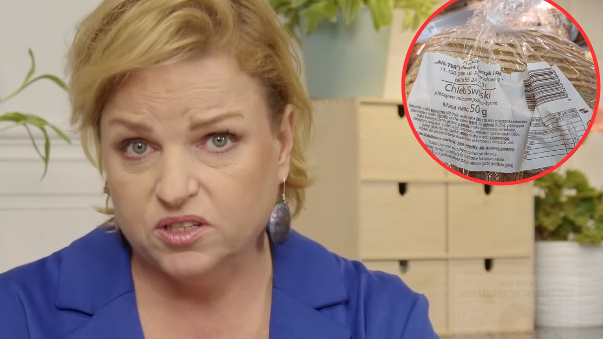 Katarzyna Bosacka zobaczyła, jaki skład ma ten chleb i natychmiast zareagowała