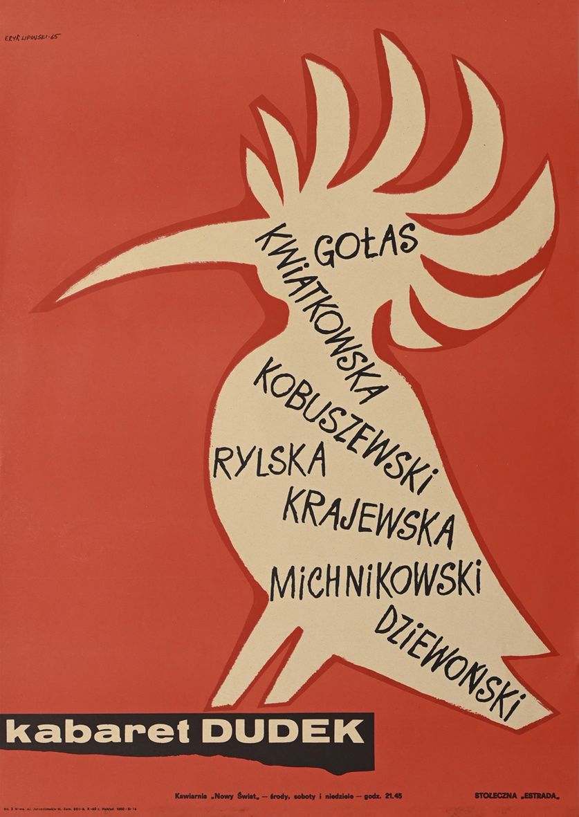 Plakat Eryka Lipińskiego 