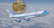 Latający pałac Trumpa: Boeing 747-8 Jumbo Jet. W środku jest jakby luksusowo