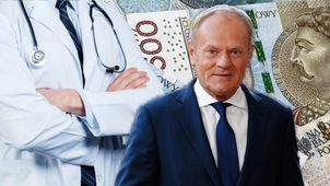 "Polacy zszokowani zarobkami lekarzy". Niemiecka prasa broni rządu Donalda Tuska