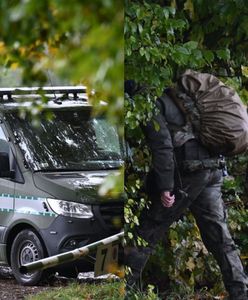 Znaleźli żywność i ubrania. Policjanci szukający Borysa zdumieni