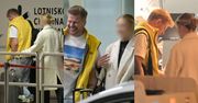 TYLKO NA PUDELKU: Roześmiany Filip Chajzer zauważony na lotnisku u boku 19-letniej Bianki. Wiemy, gdzie spędzili urlop (ZDJĘCIA)