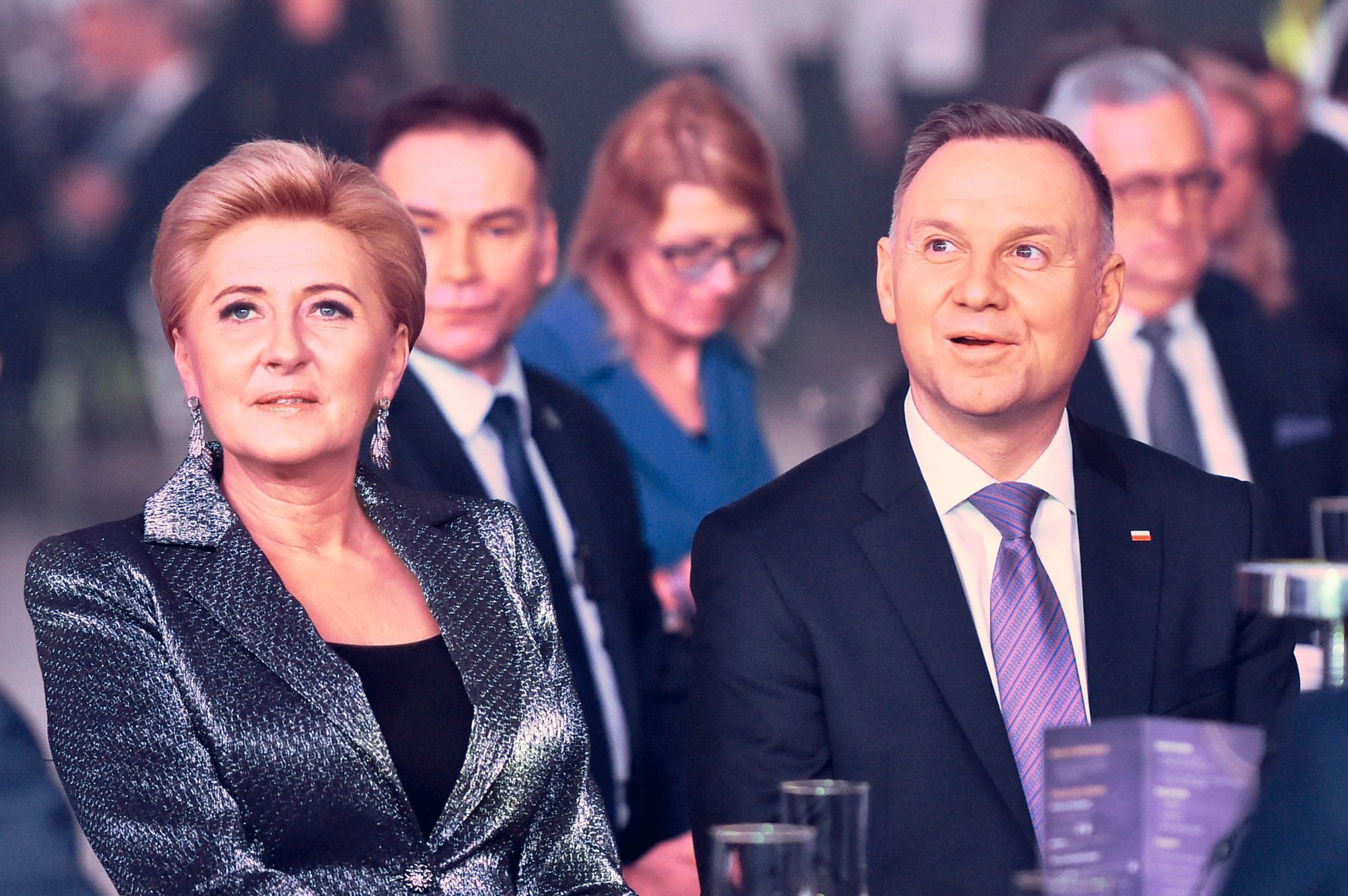 Andrzej Duda i Agata Duda świętują walentynki