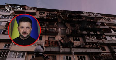 Masowy atak na stolicę Ukrainy. Zełenski zapowiada stanowczą odpowiedź